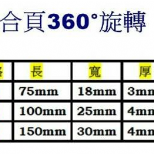 2107篇新天地合頁 360旋轉